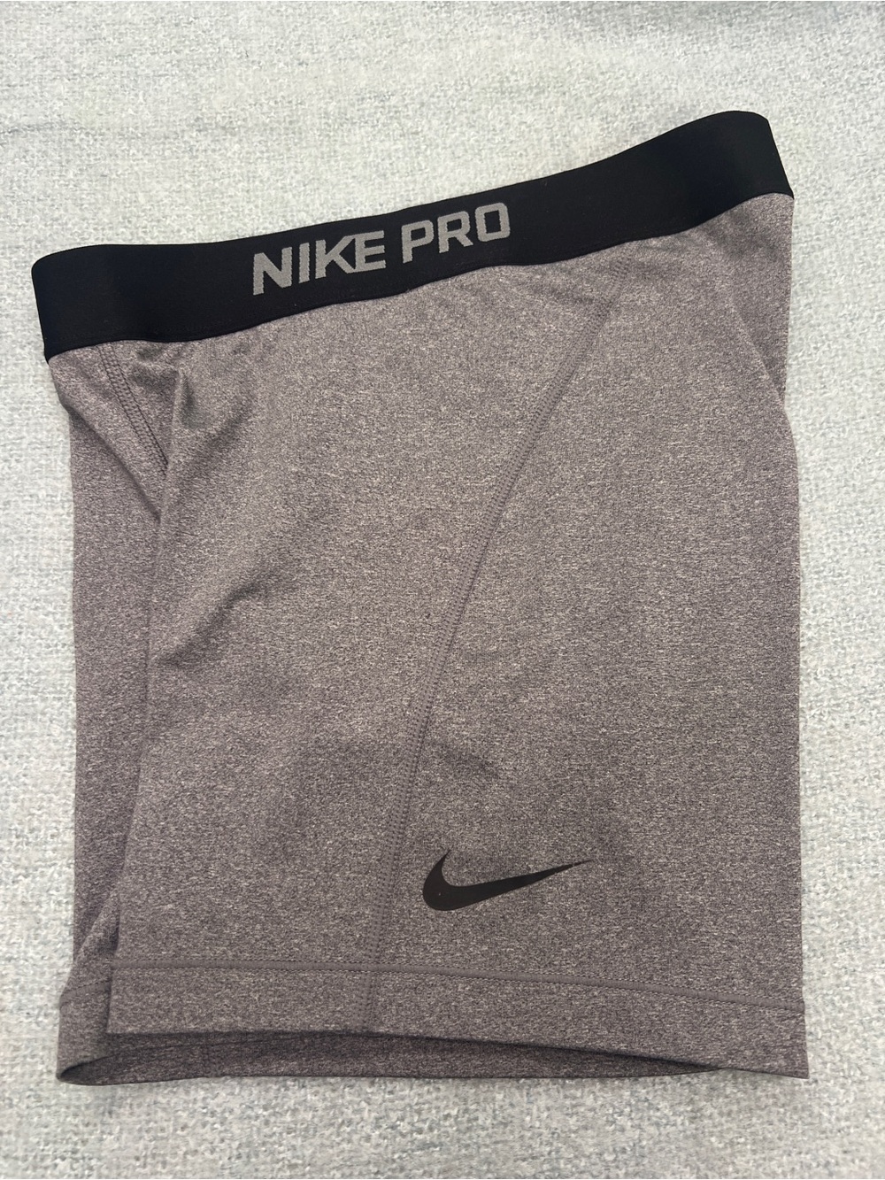 Nike Pro Compression Shorts Dri-Fit Racers Athletic Black Gray Women S